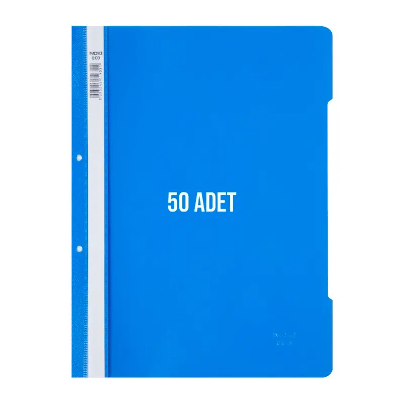 Noki Eco Telli Dosya Mavi x 50 Li Paket