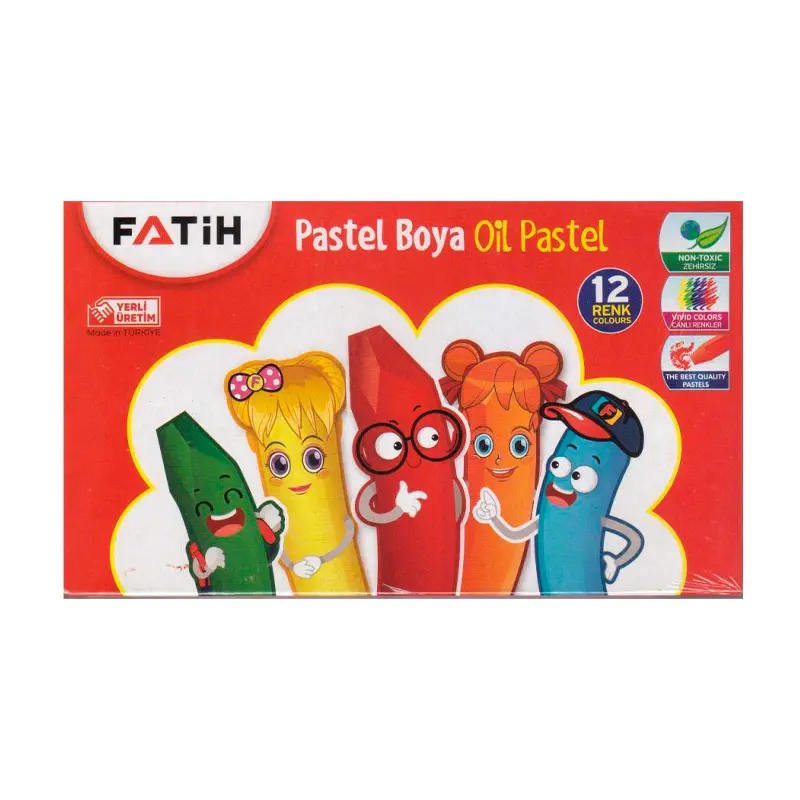 Fatih King Size Pastel Boya 12 Renk
